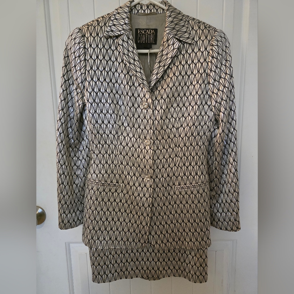 Vintage Escada Couture two- piece set